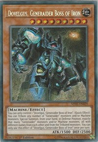 Dovelgus, Generaider Boss of Iron [Mystic Fighters] [MYFI-EN029] | Amazing Games TCG