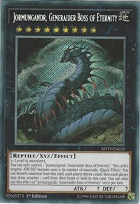 Jormungandr, Generaider Boss of Eternity [Mystic Fighters] [MYFI-EN033] | Amazing Games TCG