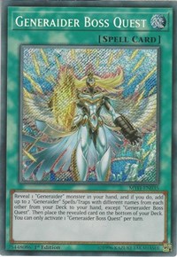 Generaider Boss Quest [Mystic Fighters] [MYFI-EN035] | Amazing Games TCG