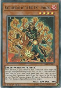 Brotherhood of the Fire Fist - Dragon [Mystic Fighters] [MYFI-EN044] | Amazing Games TCG