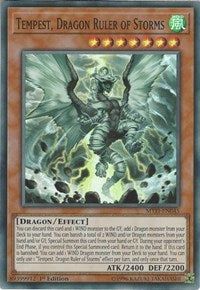 Tempest, Dragon Ruler of Storms [Mystic Fighters] [MYFI-EN045] | Amazing Games TCG