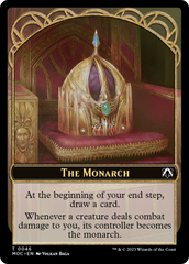The Monarch // Shapeshifter Double-Sided Token [March of the Machine Commander Tokens] | Amazing Games TCG