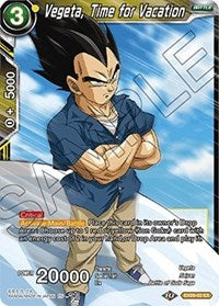 Vegeta, Time for Vacation [EX09-02] | Amazing Games TCG