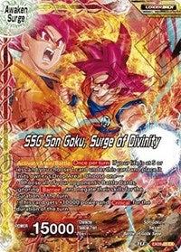 Super Saiyan Son Goku // SSG Son Goku, Surge of Divinity [EX09-03] | Amazing Games TCG