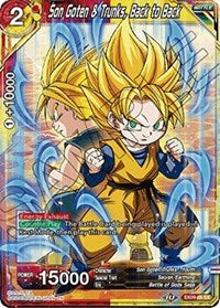 Son Goten & Trunks, Back to Back [EX09-05] | Amazing Games TCG