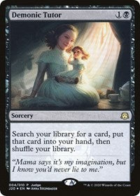 Demonic Tutor (J20) [Judge Promos] | Amazing Games TCG