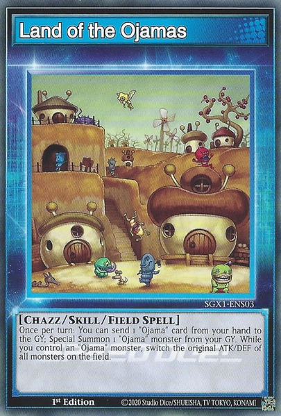 Land of the Ojamas [SGX1-ENS03] Common | Amazing Games TCG