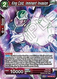 King Cold, Imminent Invasion [BT9-006] | Amazing Games TCG