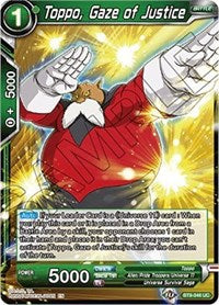 Toppo, Gaze of Justice [BT9-046] | Amazing Games TCG