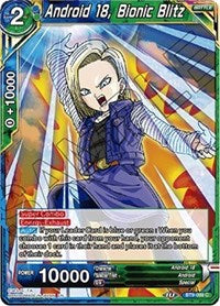 Android 18, Bionic Blitz [BT9-099] | Amazing Games TCG