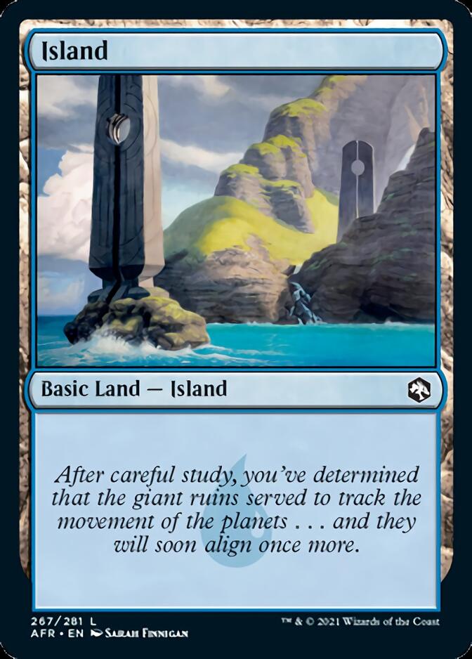 Island (267) [Dungeons & Dragons: Adventures in the Forgotten Realms] | Amazing Games TCG