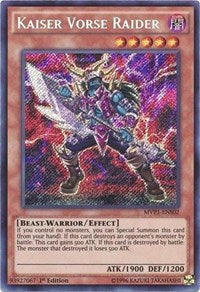 Kaiser Vorse Raider [MVP1-ENS02] Secret Rare | Amazing Games TCG