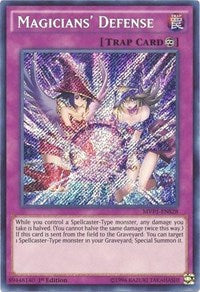 Magicians' Defense [MVP1-ENS28] Secret Rare | Amazing Games TCG