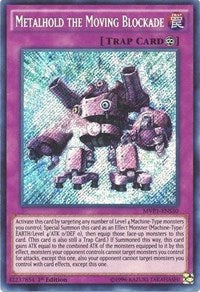 Metalhold the Moving Blockade [MVP1-ENS30] Secret Rare | Amazing Games TCG