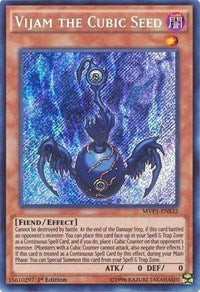 Vijam the Cubic Seed [MVP1-ENS32] Secret Rare | Amazing Games TCG