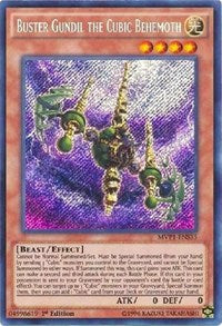 Buster Gundil the Cubic Behemoth [MVP1-ENS35] Secret Rare | Amazing Games TCG