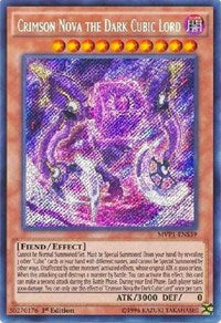 Crimson Nova the Dark Cubic Lord [MVP1-ENS39] Secret Rare | Amazing Games TCG