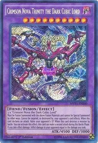 Crimson Nova Trinity the Dark Cubic Lord [MVP1-ENS40] Secret Rare | Amazing Games TCG