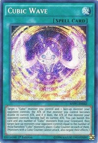 Cubic Wave [MVP1-ENS42] Secret Rare | Amazing Games TCG