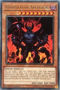 Annihilator Archfiend [IGAS-EN000] Rare | Amazing Games TCG