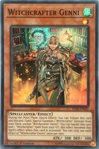 Witchcrafter Genni [IGAS-EN021] Super Rare | Amazing Games TCG