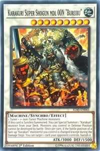 Karakuri Super Shogun mdl 00N "Bureibu" [IGAS-EN043] Super Rare | Amazing Games TCG