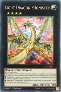 Light Dragon @Ignister [IGAS-EN044] Super Rare | Amazing Games TCG