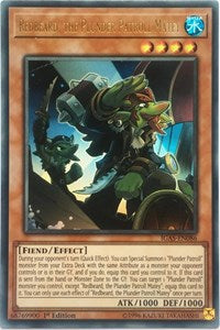 Redbeard, the Plunder Patroll Matey [IGAS-EN086] Ultra Rare | Amazing Games TCG