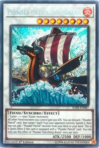 Plunder Patrollship Brann [IGAS-EN087] Secret Rare | Amazing Games TCG