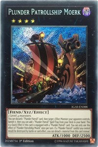 Plunder Patrollship Moerk [IGAS-EN088] Secret Rare | Amazing Games TCG