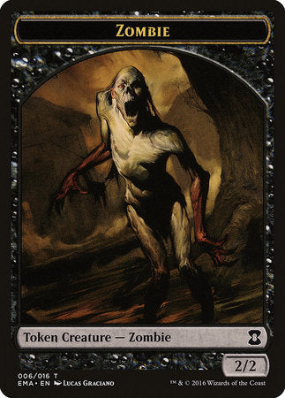 Zombie Token [Eternal Masters Tokens] | Amazing Games TCG