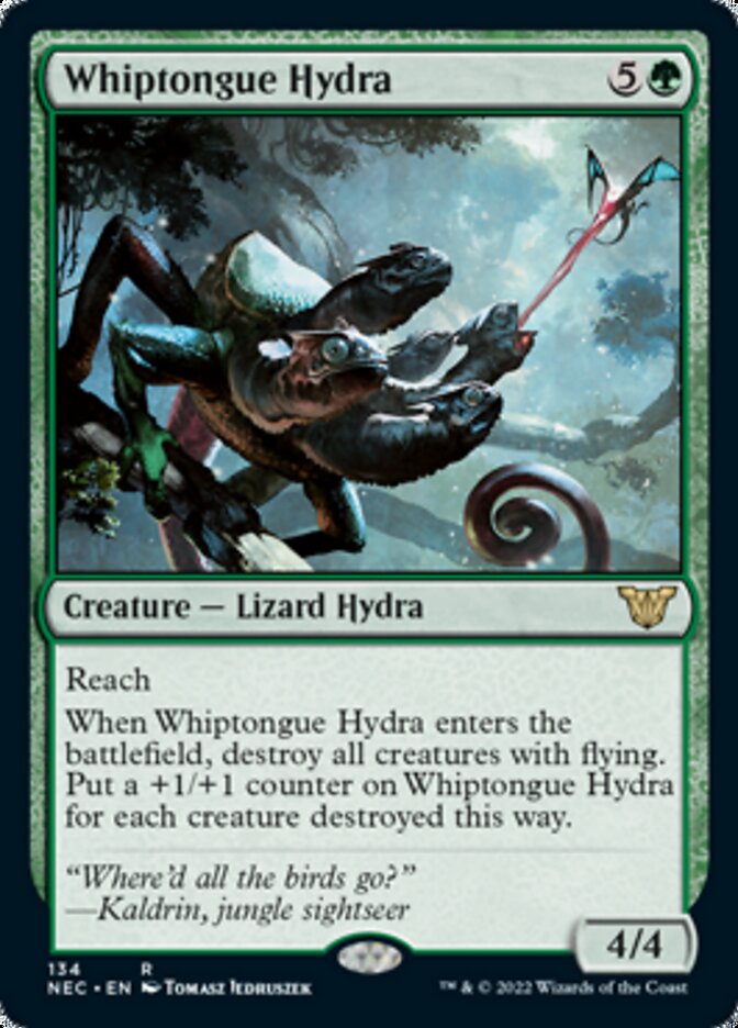 Whiptongue Hydra [Kamigawa: Neon Dynasty Commander] | Amazing Games TCG