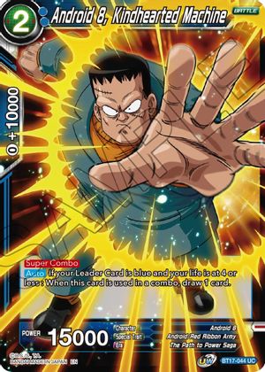Android 8, Kindhearted Machine (BT17-044) [Ultimate Squad] | Amazing Games TCG