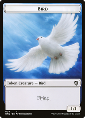 Bird // Cat Double-Sided Token [Phyrexia: All Will Be One Commander Tokens] | Amazing Games TCG