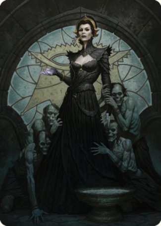 Liliana of the Veil Art Card [Dominaria United Art Series] | Amazing Games TCG