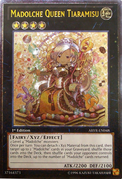 Madolche Queen Tiaramisu (UTR) [ABYR-EN048] Ultimate Rare | Amazing Games TCG