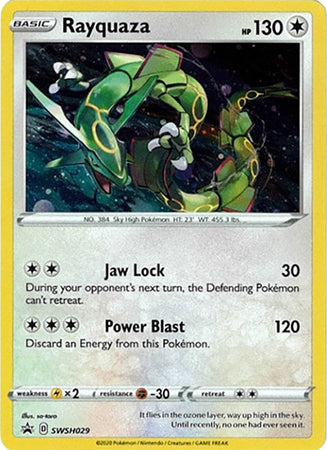 Rayquaza (SWSH029) [Sword & Shield: Black Star Promos] | Amazing Games TCG