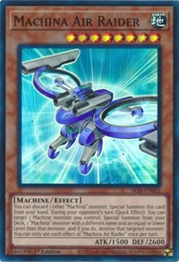 Machina Air Raider [SR10-EN002] Super Rare | Amazing Games TCG