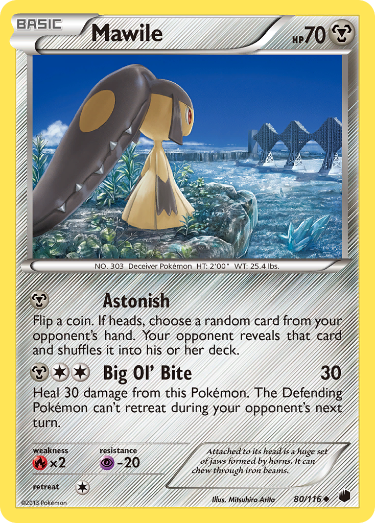 Mawile (80/116) [Black & White: Plasma Freeze] | Amazing Games TCG