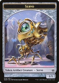 Servo // Dragon Double-sided Token (Challenger 2020) [Unique and Miscellaneous Promos] | Amazing Games TCG