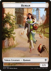 Human Double-sided Token (Challenger 2020) [Unique and Miscellaneous Promos] | Amazing Games TCG