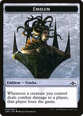 Vraska Emblem // Human Double-sided Token (Challenger 2020) [Unique and Miscellaneous Promos] | Amazing Games TCG