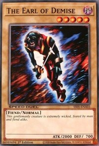 The Earl of Demise [SS05-ENA03] Common | Amazing Games TCG