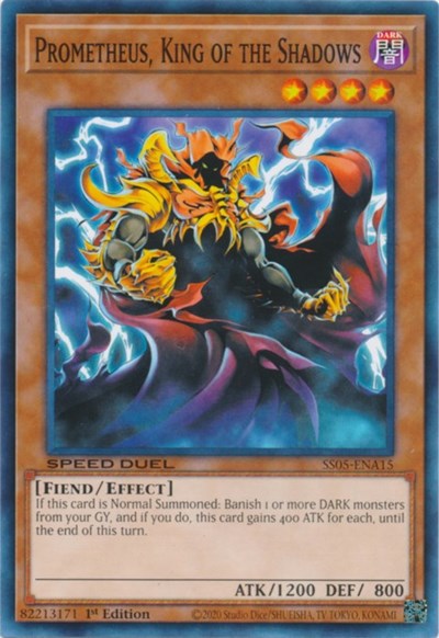 Prometheus, King of the Shadows [SS05-ENA15] Common | Amazing Games TCG