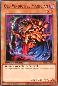 Old Vindictive Magician [SS04-ENA12] Common | Amazing Games TCG