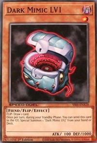 Dark Mimic LV1 [SS05-ENA18] Common | Amazing Games TCG