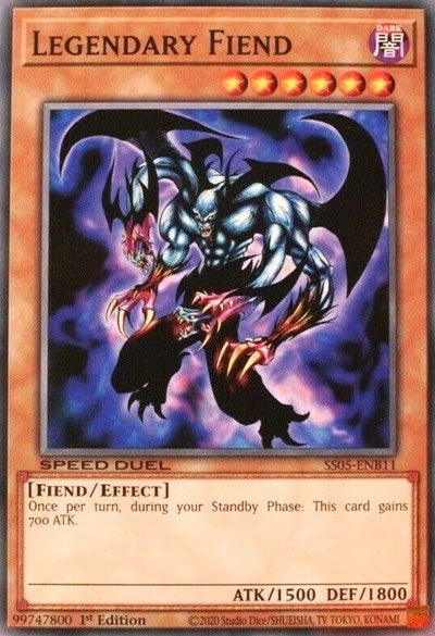 Legendary Fiend [SS05-ENB11] Common | Amazing Games TCG