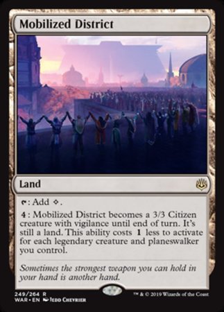 Mobilized District [War of the Spark] | Amazing Games TCG