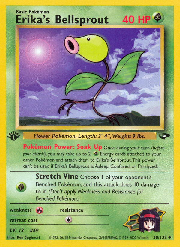 Erika's Bellsprout (38/132) [Gym Challenge 1st Edition] | Amazing Games TCG