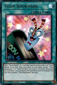 Toon Bookmark [TOCH-EN003] Ultra Rare | Amazing Games TCG